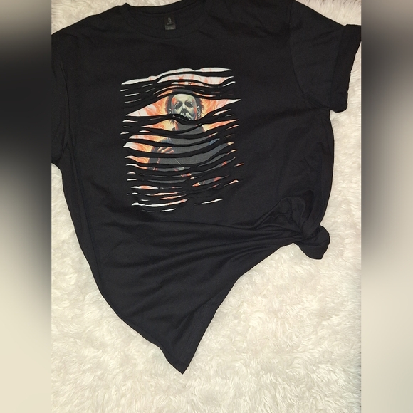 Michael Myers peekaboo graphic tee - Picture 3 of 3